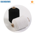 Professional cheap latex rubber covered yarn for socks in stock white spandex rubber yarn